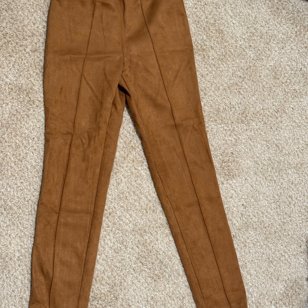 Anne Klein Brown Skinny Pants